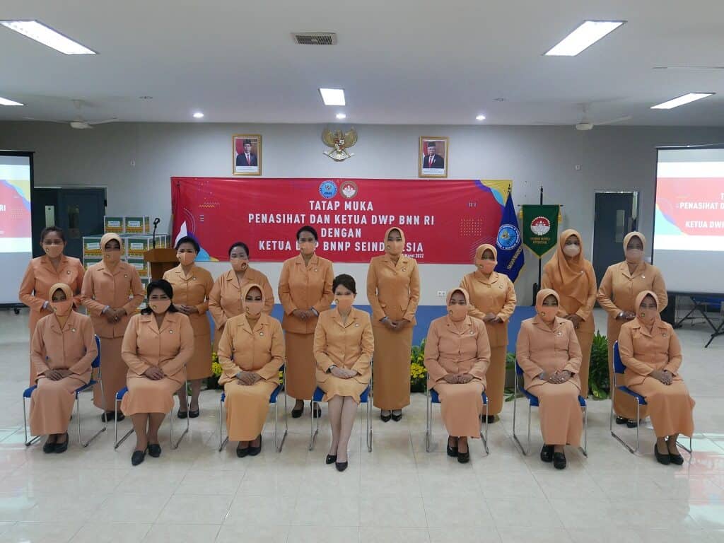 Pertemuan Tatap Muka DWP BNN RI dengan seluruh Ketua DWP BNNP se-Indonesia