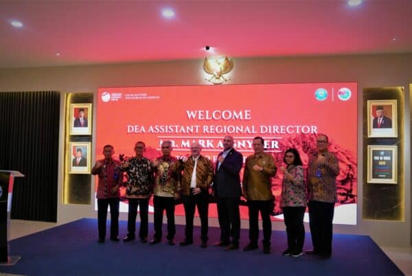 Kunjungan Kerja DEA di PPSDM BNN RI Kunjungan Kerja DEA Di PPSDM BNN RI