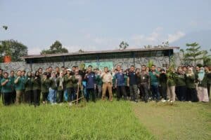 Penanaman Pohon Dalam Rangka HUT BNN RI Ke 21
