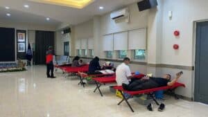 Donor Darah, Semarakkan HUT Korpri Ke – 52