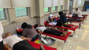 Donor Darah, Semarakkan HUT Korpri Ke – 52