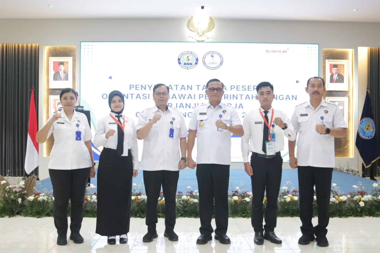 Kepala Biro SDMAO Settama BNN RI Buka Orientasi PPPK BNN Gelombang III Kepala Biro SDMAO Settama BNN RI Buka Orientasi PPPK BNN Gelombang III