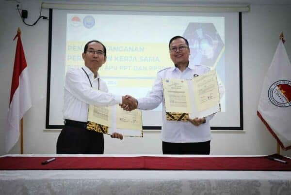 Penandatanganan PKS antara PPSDM BNN dengan Pusdiklat APUPPT PPATK