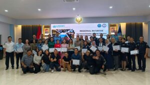 BNN dan UNODC Gelar Regional Initiative on Strengthening Law Enforcement Training Academies in Southeast Asia