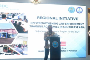 BNN dan UNODC Gelar Regional Initiative on Strengthening Law Enforcement Training Academies in Southeast Asia