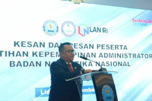 Sestama BNN Tutup Secara Resmi PKA BNN Angkatan III Tahun 2024