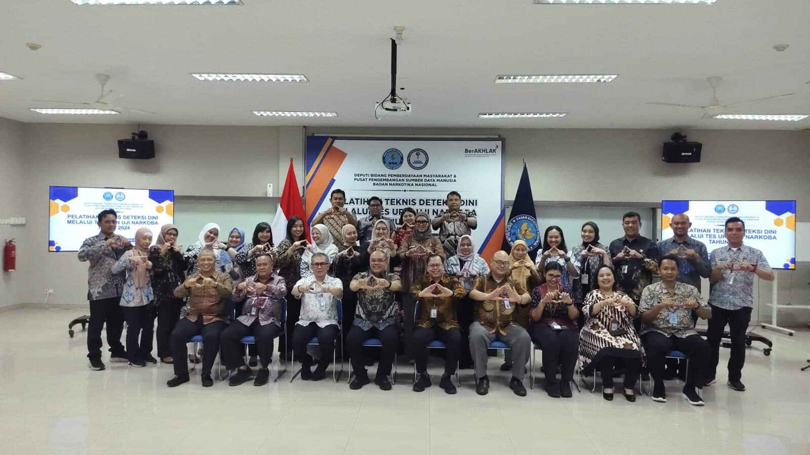 Pelatihan Teknis Deteksi Dini Melalui Tes Urin Uji Narkoba Tahun 2024