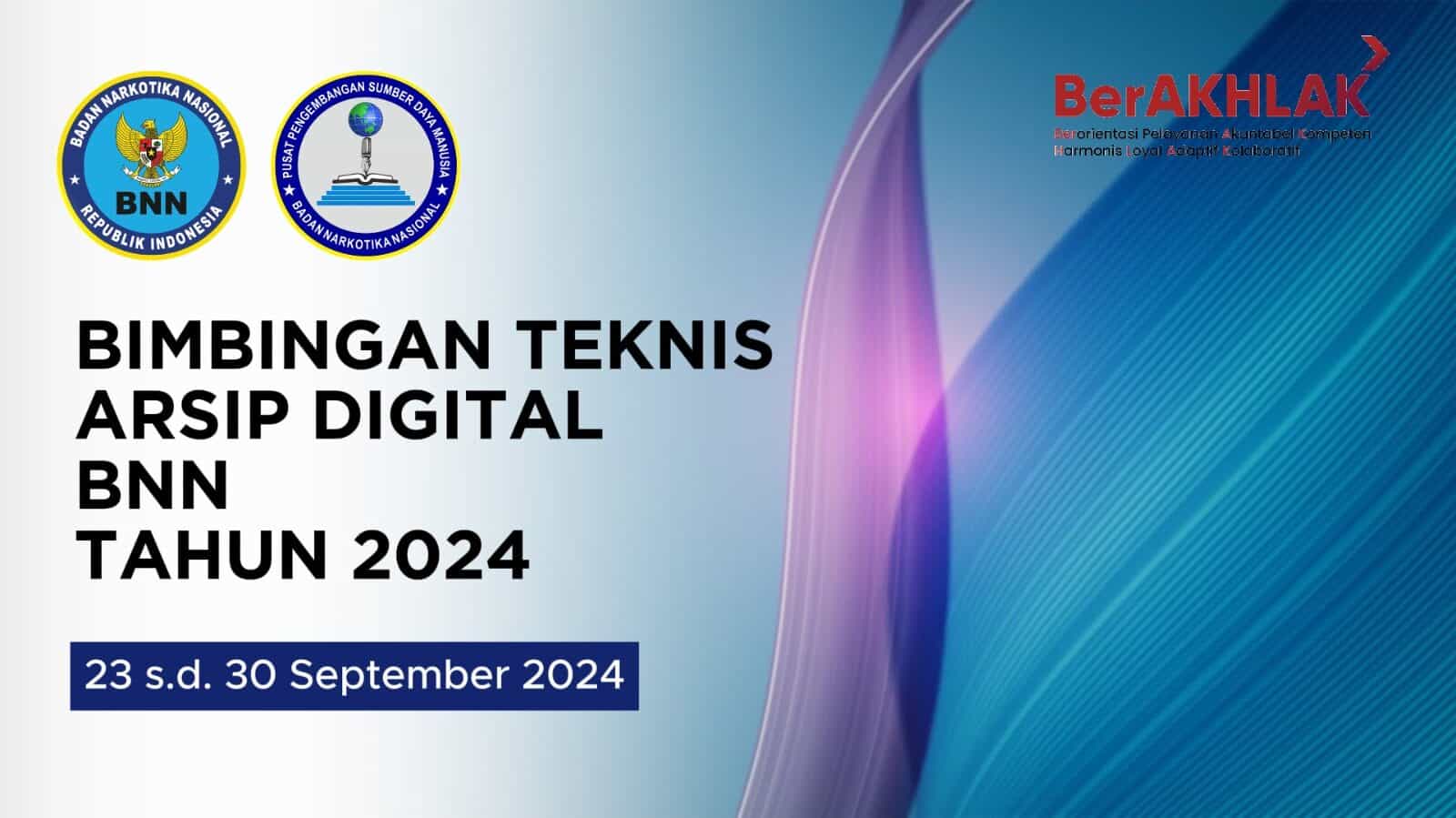Bimbingan Teknis Arsip Digital Angkatan I Tahun 2024