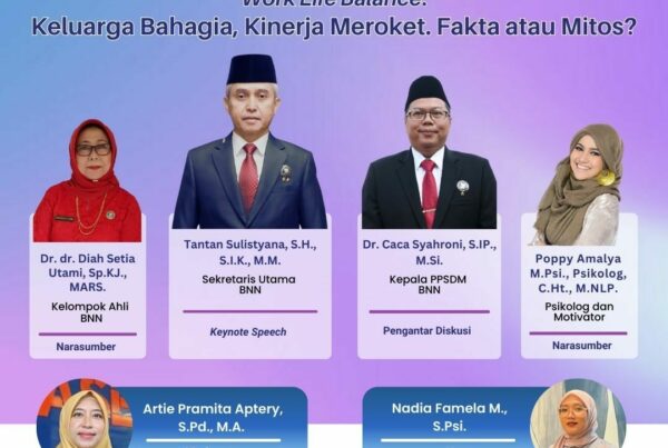 Webinar Keluarga Bahagia, Kinerja Meroket. Fakta atau Mitos