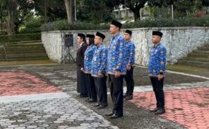 Para Pejabat di Lingkungan BNN Kawasan Lido Yang Hadir dalam Upacara Hari Lahir Pancasila