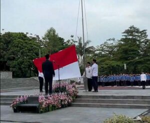 Prosesi Pengibaran Bendera Merah Putih