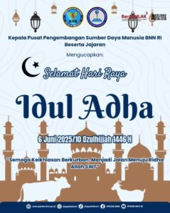 Kepala PPSDM beserta jajaran mengucapkan Selamat Hari Raya Idul Adha 1446 H/2025 M